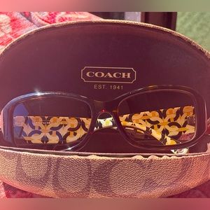 Coach Sunglasses S2009 Tortoise Brown with Case Summer UV Concert Festival